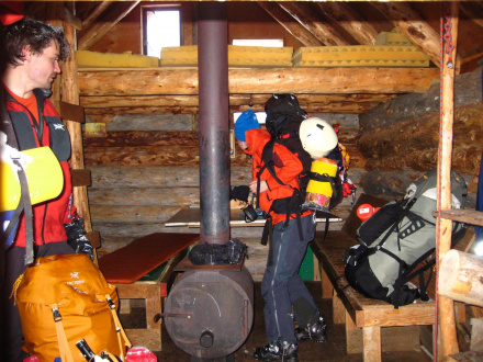 Loft with Foammies and the Wood Stove, 2007